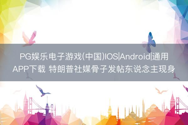 PG娱乐电子游戏(中国)IOS|Android|通用APP下载 特朗普社媒骨子发帖东说念主现身